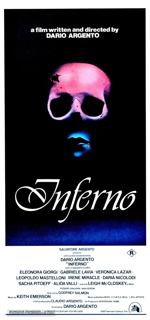 Inferno - Australian Movie Poster