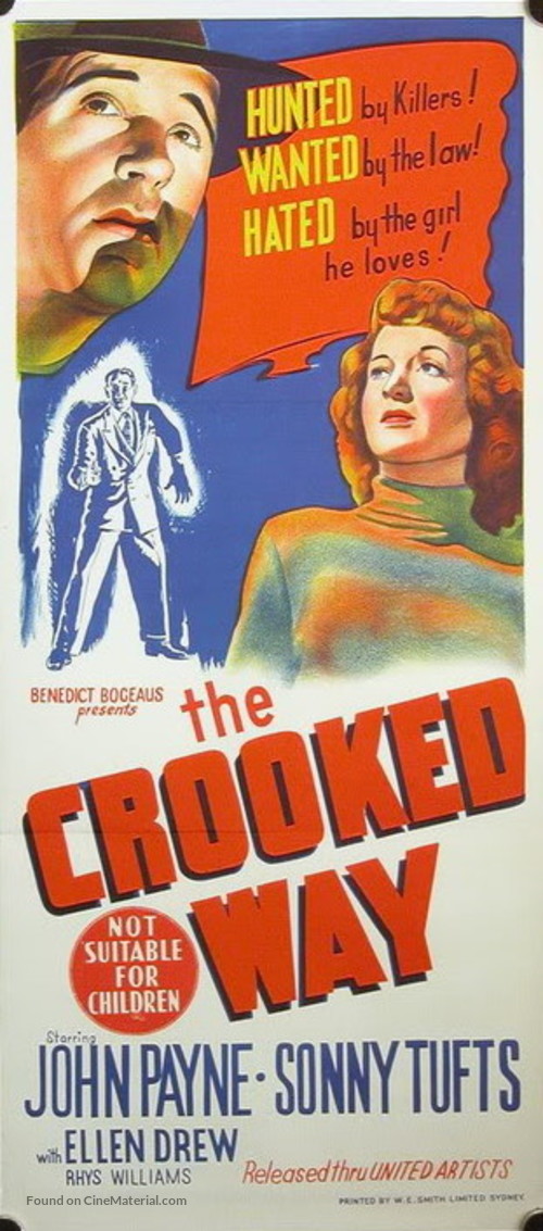 The Crooked Way - Australian Movie Poster