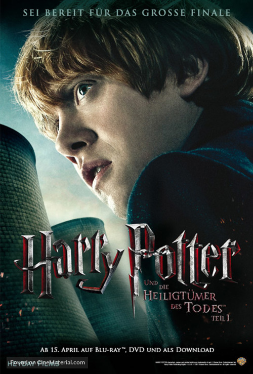 Harry Potter and the Deathly Hallows: Part I - German Movie Poster