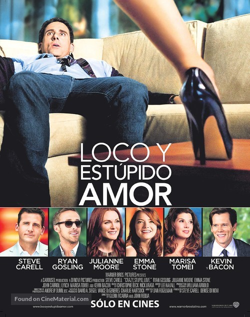 Crazy, Stupid, Love. - Chilean Movie Poster