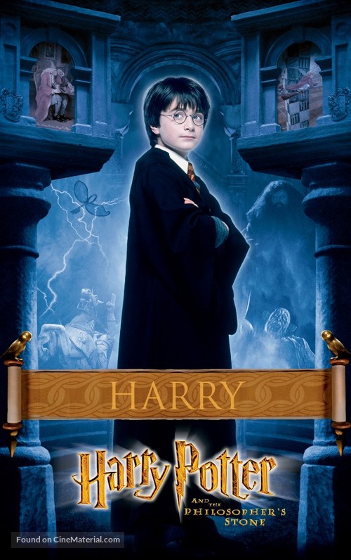 Harry Potter and the Philosopher&#039;s Stone - British Movie Poster