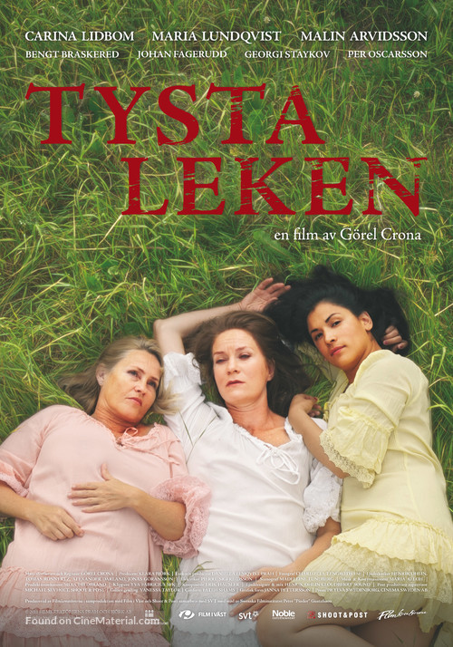 Tysta leken - Swedish Movie Poster