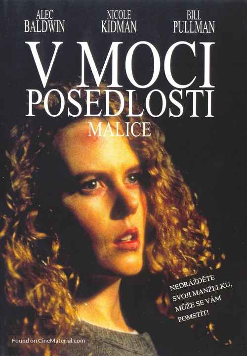 Malice - Czech Movie Poster
