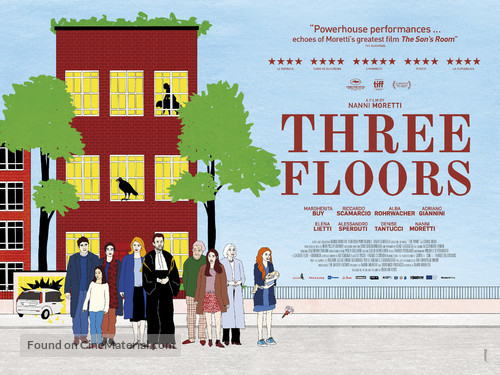 Tre piani - British Movie Poster