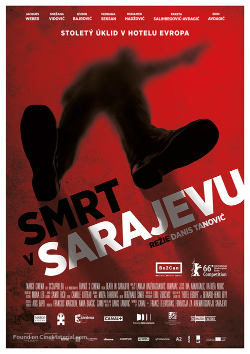 Smrt u Sarajevu - Czech Movie Poster