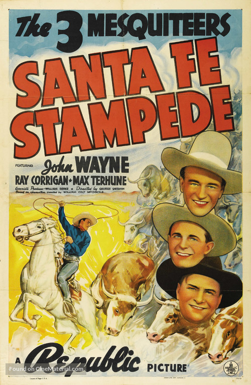 Santa Fe Stampede - Movie Poster