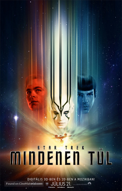 Star Trek Beyond - Hungarian Movie Poster