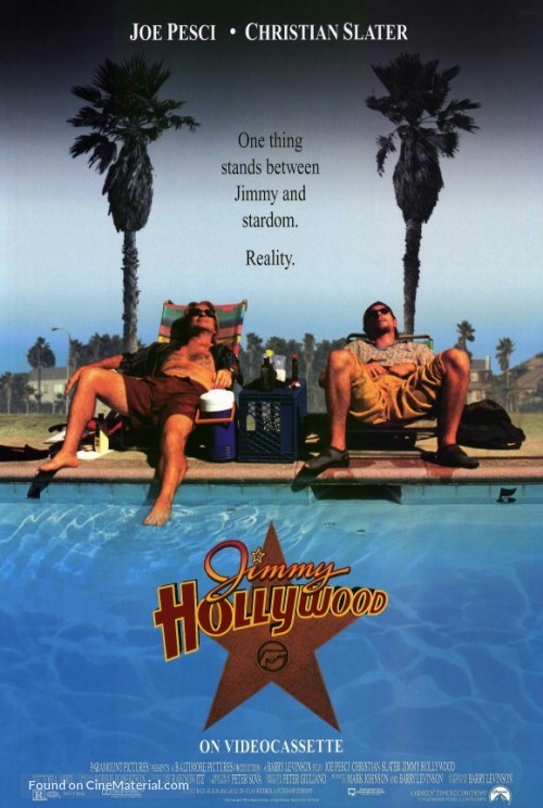 Jimmy Hollywood - Video release movie poster