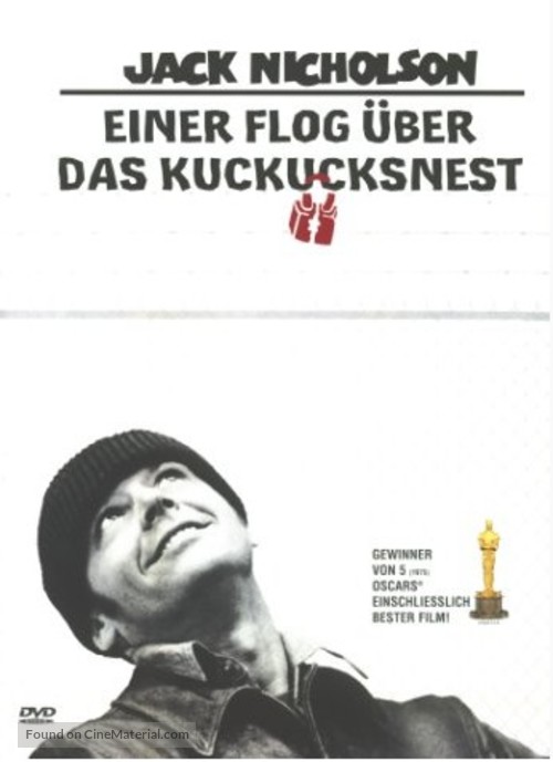 One Flew Over the Cuckoo&#039;s Nest - German DVD movie cover