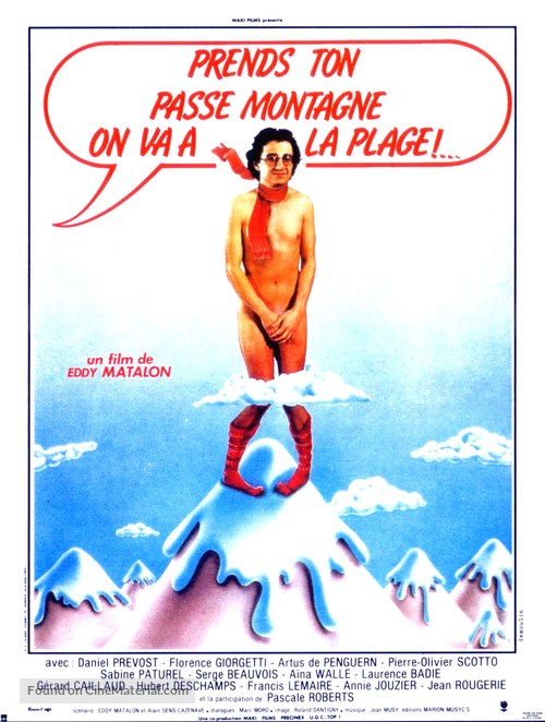 Prends ton passe-montagne, on va &Atilde;&nbsp; la plage - French Movie Poster
