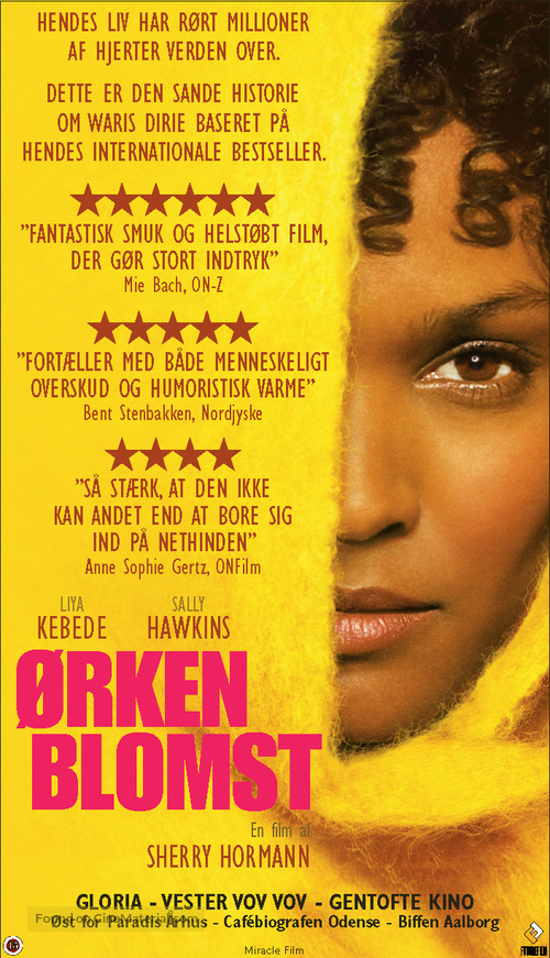 Desert Flower - Danish Movie Poster