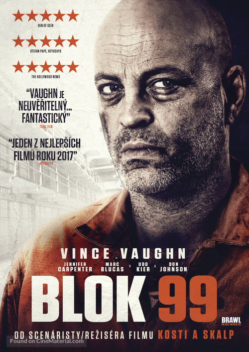 Brawl in Cell Block 99 - Czech Movie Cover