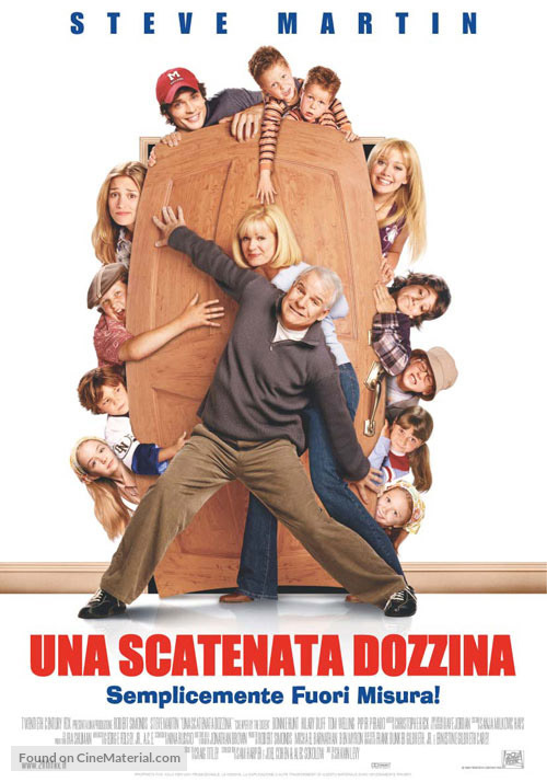 Cheaper by the Dozen - Italian Movie Poster