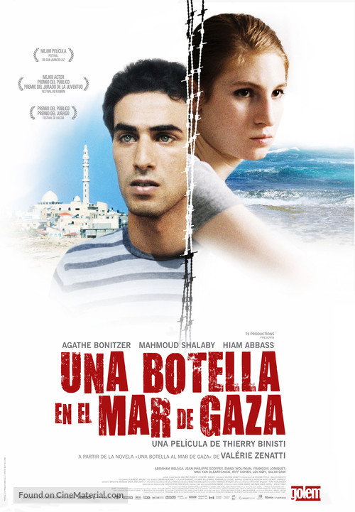 Une bouteille &agrave; la mer - Spanish Movie Poster