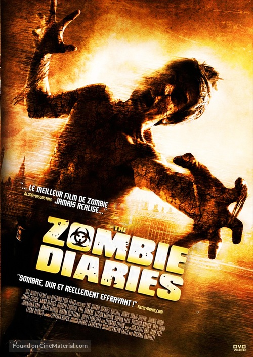 The Zombie Diaries - French DVD movie cover