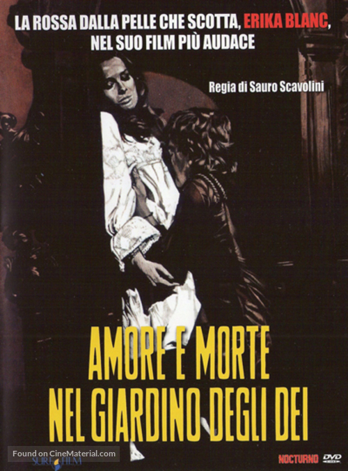 Amore e morte nel giardino degli dei - Italian DVD movie cover