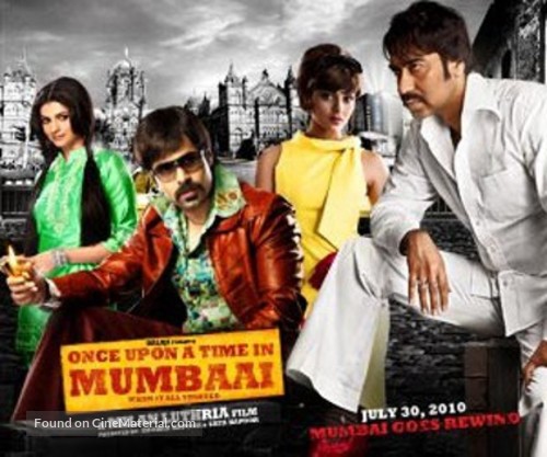 Once Upon a Time in Mumbai - Indian Movie Poster