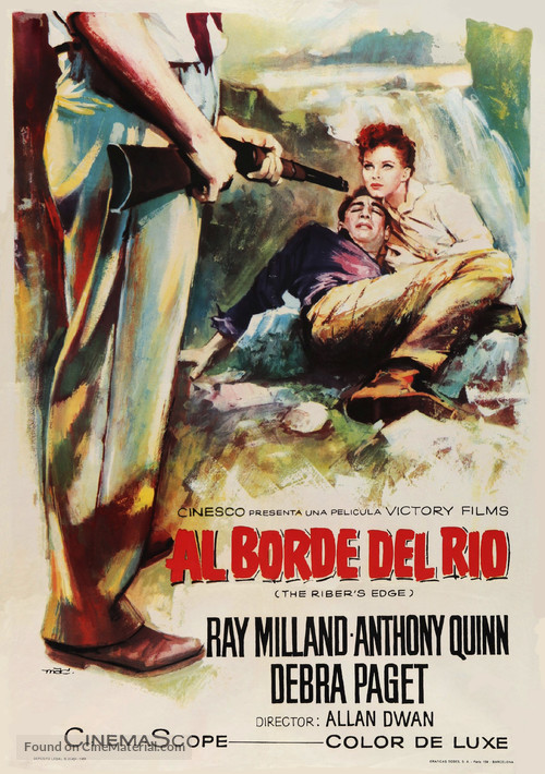 The River&#039;s Edge - Spanish Movie Poster
