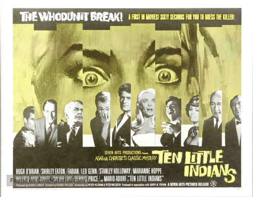 Ten Little Indians - Movie Poster