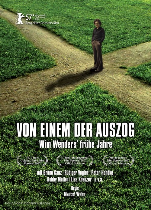 Von einem der auszog - Wim Wenders&#039; fr&uuml;he Jahre - German Movie Poster