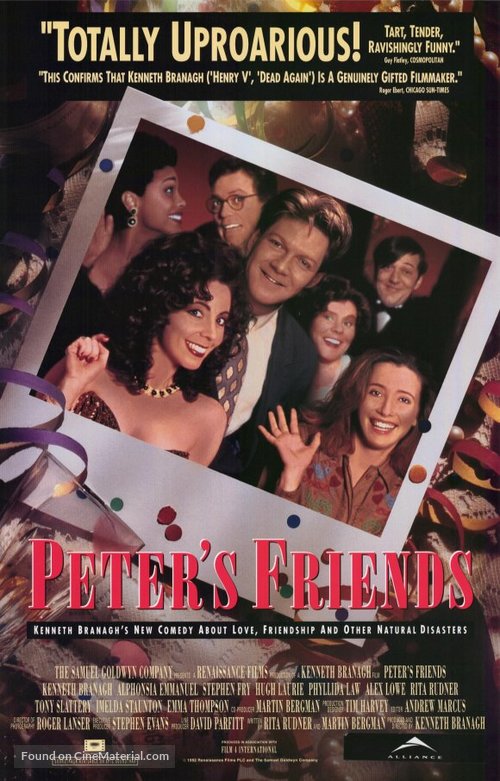 Peter&#039;s Friends - Canadian Movie Poster