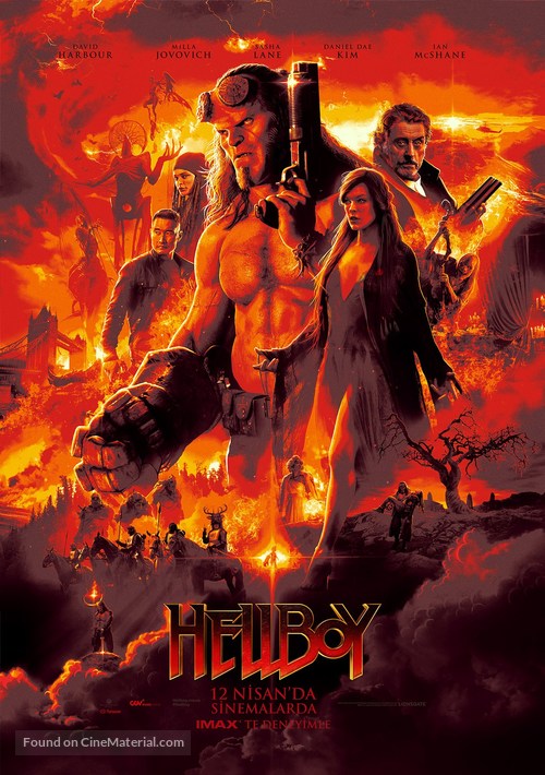 Hellboy - Turkish Movie Poster