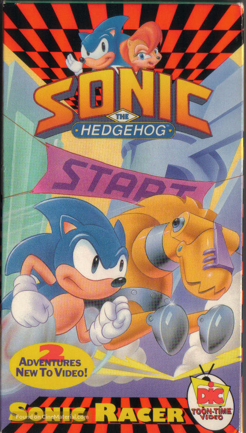 &quot;Sonic the Hedgehog&quot; - VHS movie cover