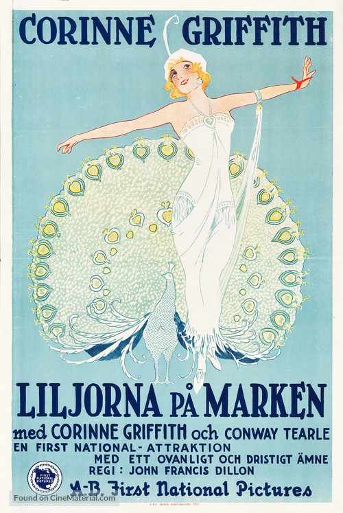 Lilies of the Field - Swedish Movie Poster