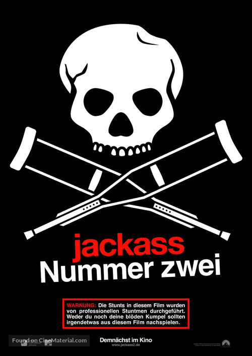 Jackass 2 - German Movie Poster