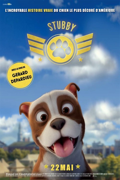 Sgt. Stubby: An American Hero(TM) - French Movie Poster