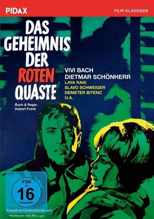 Das R&auml;tsel der roten Quaste - German DVD movie cover