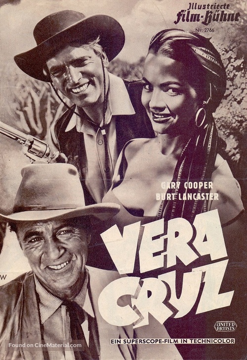 Vera Cruz - German poster