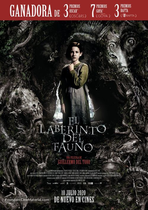 El laberinto del fauno - Spanish Movie Poster