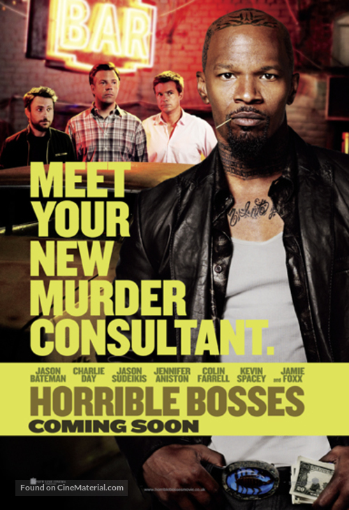 Horrible Bosses - British Movie Poster