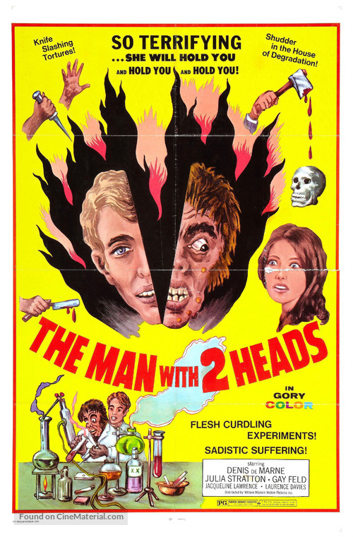 The Man with Two Heads - Movie Poster