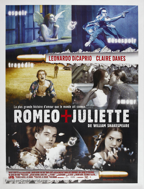 Romeo + Juliet - French Movie Poster