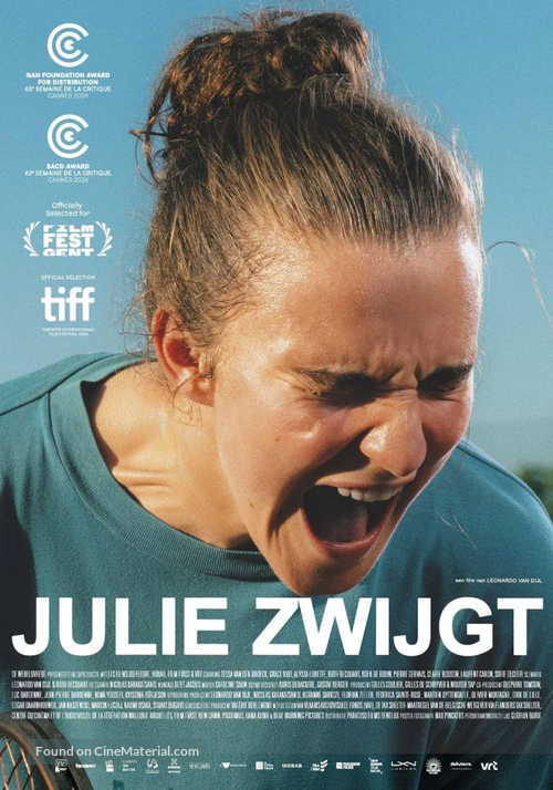 Julie Zwijgt - Belgian Movie Poster