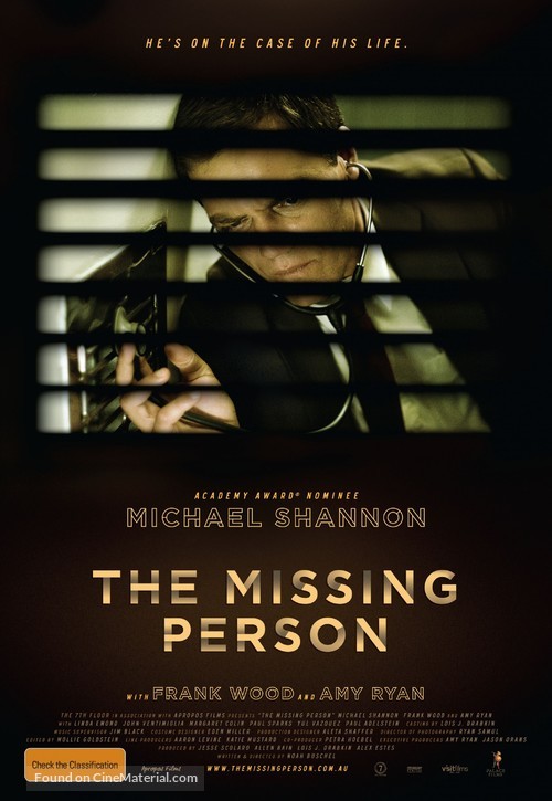 The Missing Person - Australian Movie Poster