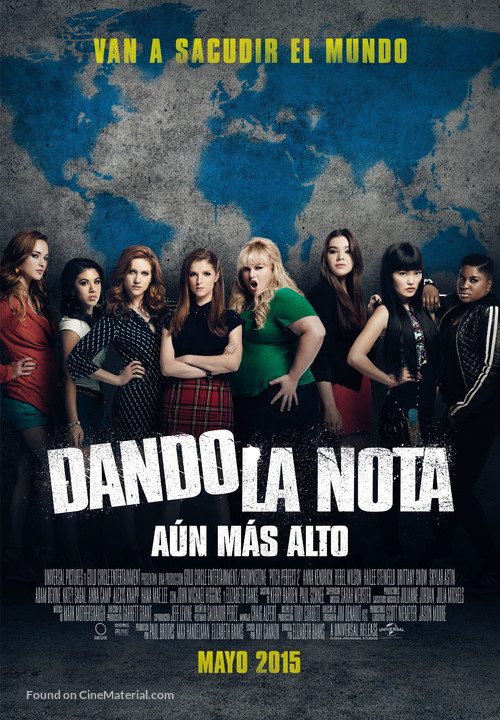 Pitch Perfect 2 - Spanish Movie Poster