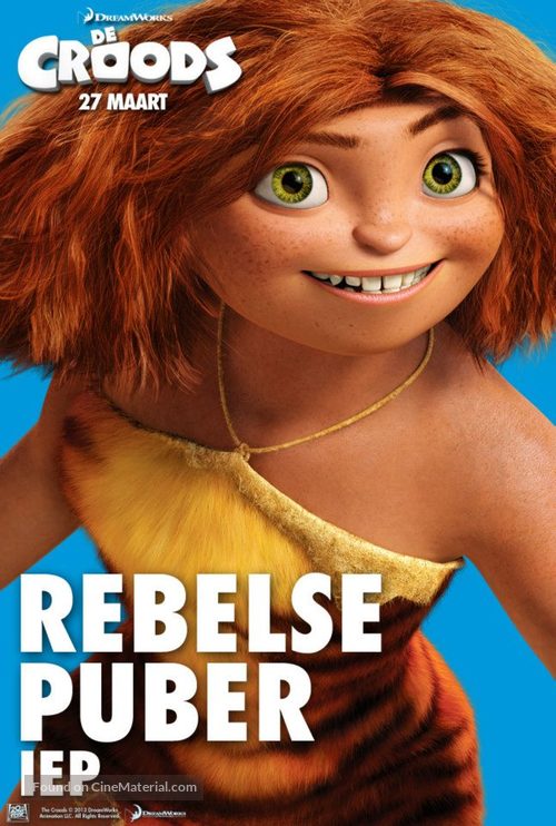 The Croods - Dutch Movie Poster