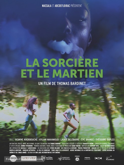 La sorci&egrave;re et le martien - French Movie Poster