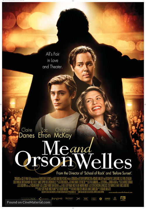 Me and Orson Welles - Canadian Movie Poster