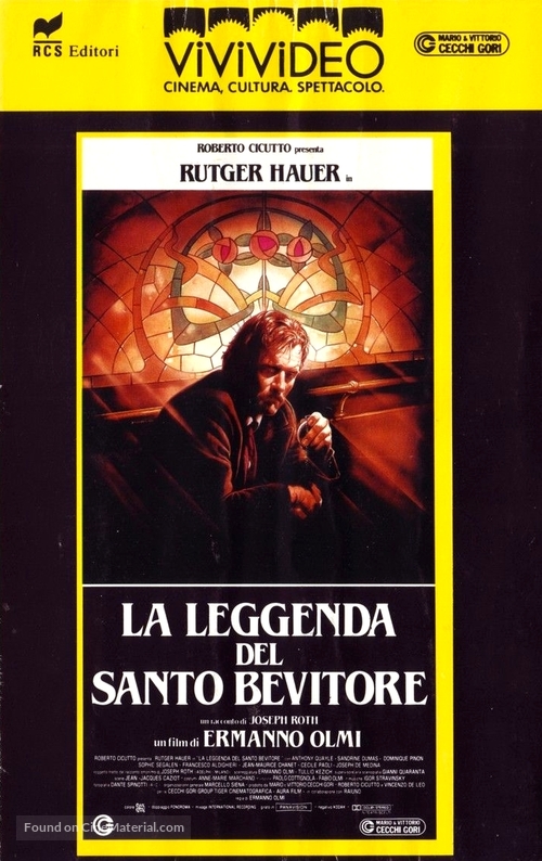 La leggenda del santo bevitore - Italian Movie Cover