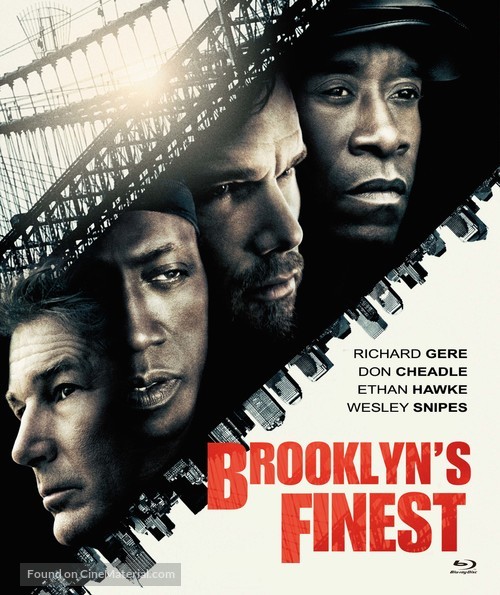 Brooklyn&#039;s Finest - Finnish Blu-Ray movie cover