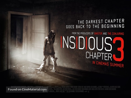 Insidious: Chapter 3 - British Movie Poster