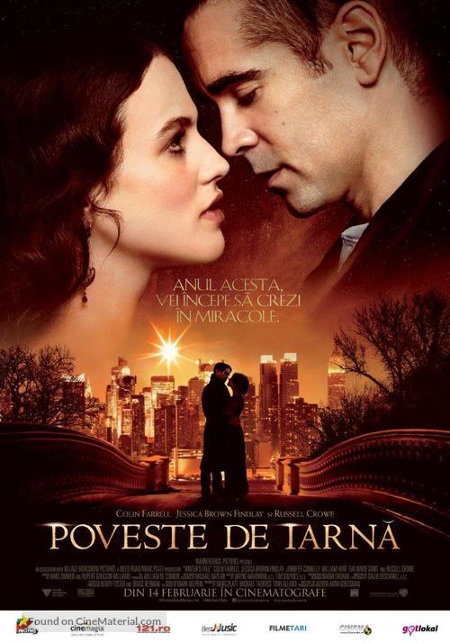 Winter&#039;s Tale - Romanian Movie Poster