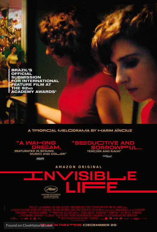 A Vida Invis&iacute;vel - Movie Poster