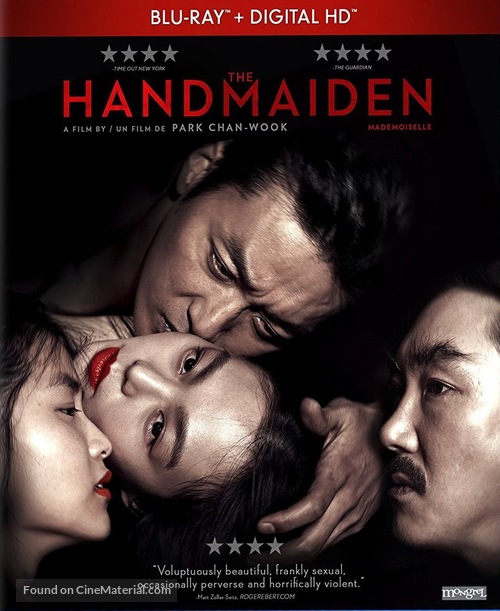 The Handmaiden - Canadian Blu-Ray movie cover