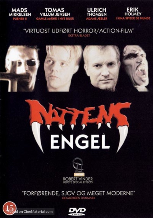 Nattens engel - Danish DVD movie cover