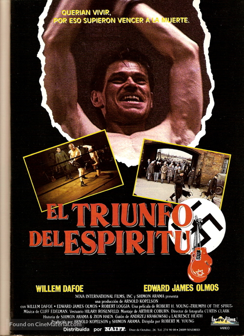 Triumph of the Spirit - Spanish poster